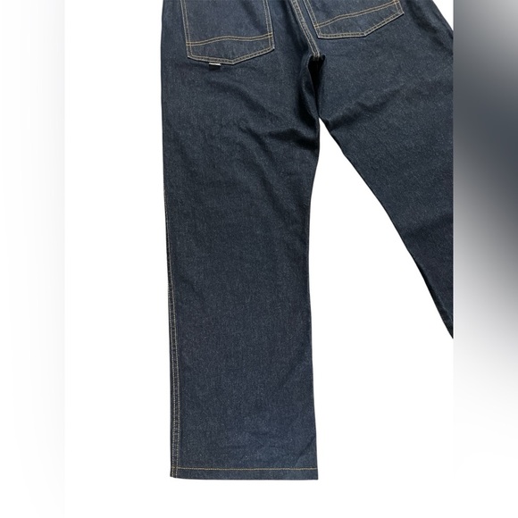 Vintage Y2K Phat Farm Baggy Wide Leg Jeans Dark Blue Like New - Picture 8 of 9